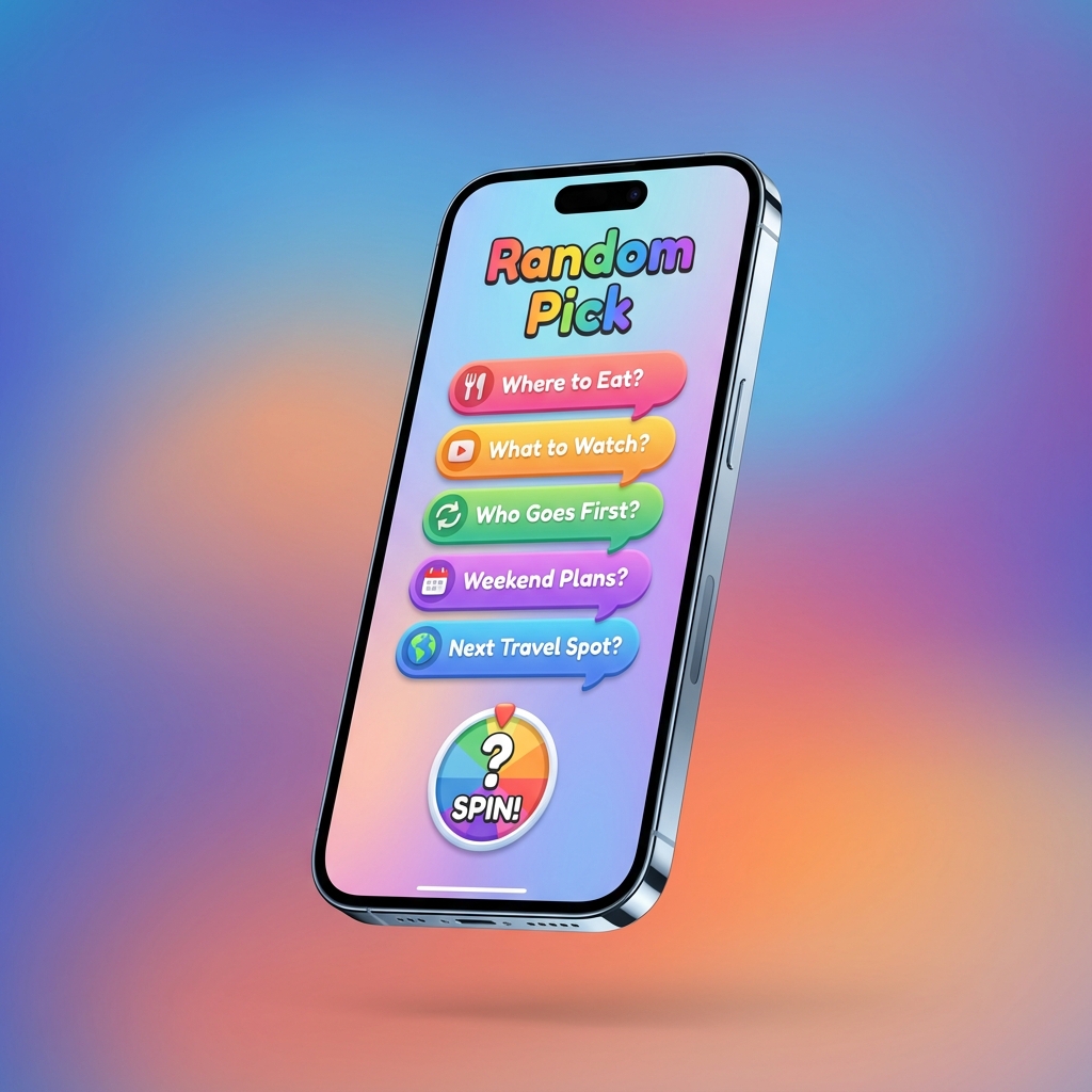 Random Pick App Screen